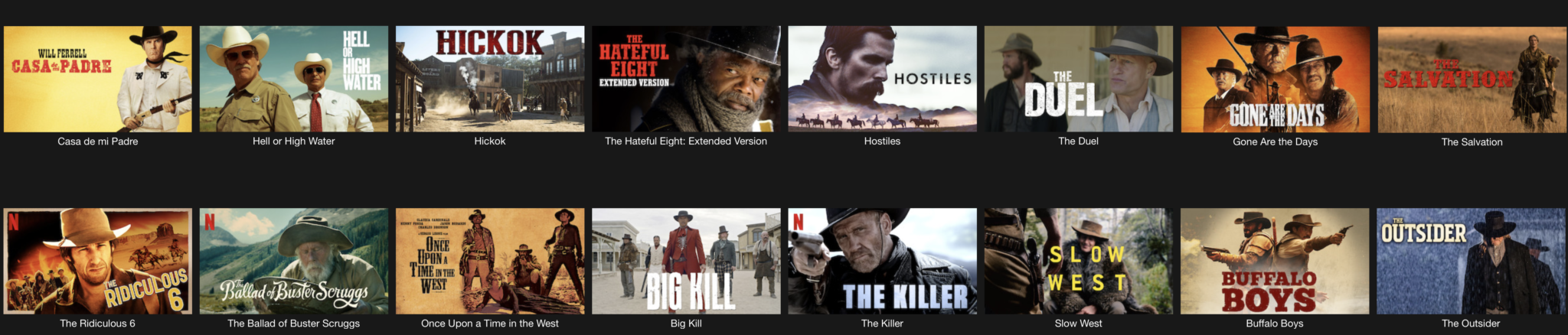 netflix western series railroad